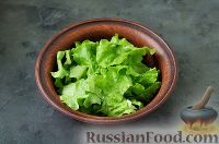 Фото приготовления рецепта: Салат с беконом и сыром - шаг №6