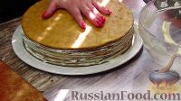 Фото приготовления рецепта: Торт "Медовик" с заварным сметанным кремом - шаг №18