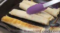 Фото приготовления рецепта: Закуска из лаваша с сыром, для пикника - шаг №7