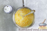 Фото приготовления рецепта: Апельсиновый пудинг - шаг №6