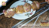 Фото приготовления рецепта: Шашлык из свинины (экспресс-маринад для шашлыка) - шаг №6