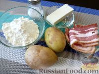 Фото приготовления рецепта: Картофельные галушки с брынзой - шаг №1