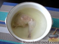 Фото приготовления рецепта: Суп "Лывжа" с курицей - шаг №2