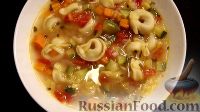 Фото приготовления рецепта: Суп с цукини и тортеллини - шаг №12