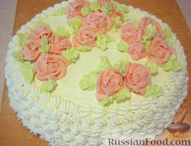 Торт со сгущенкой «Нежность»