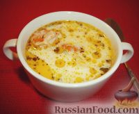 Фото к рецепту: Суп с креветками