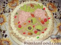 Фото к рецепту: Киевский торт