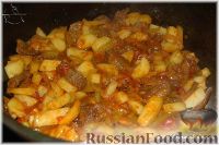 Фото приготовления рецепта: Азу по-татарски - шаг №15