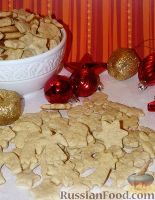 Фото к рецепту: Имбирное печенье (английская Рождественская классика)