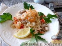 Фото приготовления рецепта: Рис с креветками по-креольски - шаг №16