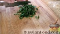 Фото приготовления рецепта: Закуска из кабачков в духовке, с греческим соусом - шаг №7