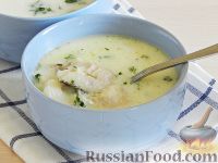 Фото к рецепту: Латвийский молочный суп с рыбой