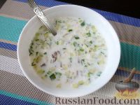 Фото приготовления рецепта: Летний холодный суп - шаг №7