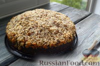 Фото приготовления рецепта: Креольский пирог с орехами - шаг №9