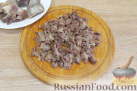 Фото приготовления рецепта: Кульчётай (галушки с луком и мясом) - шаг №11