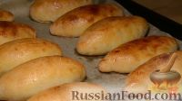 Фото приготовления рецепта: Пирожки из бездрожжевого теста на кефире, с мясом и рисом - шаг №22