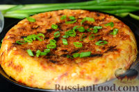 Фото к рецепту: Рисовая запеканка с куриным фаршем (в мультиварке)