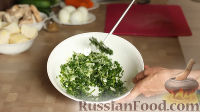 Фото приготовления рецепта: Русская окрошка с мясом, на хлебном квасе с хреном - шаг №2