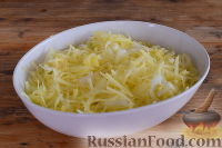 Фото приготовления рецепта: Гигантский картофельный драник (в духовке) - шаг №5
