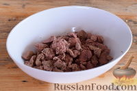 Фото приготовления рецепта: Дроб из куриной печени, по-румынски - шаг №5