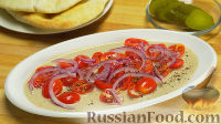Фото к рецепту: Салат с помидорами и тхиной