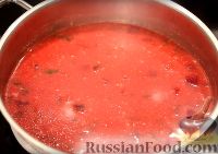Фото приготовления рецепта: Суп из молодой свеклы - шаг №10