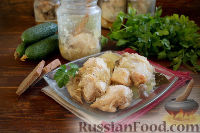 Фото к рецепту: Домашняя тушенка из курицы (в духовке)