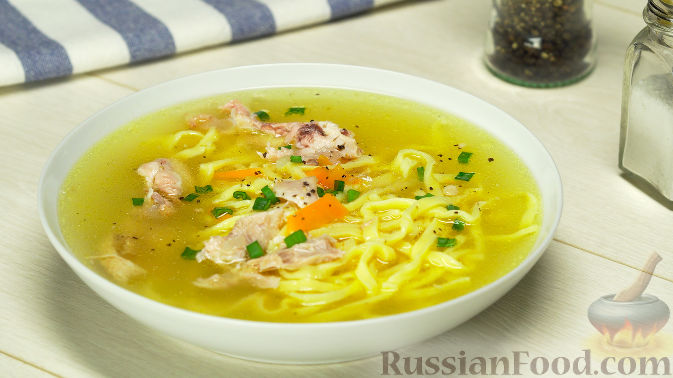 Куриный суп с лапшой и картошкой пошаговый рецепт с фото