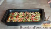 Фото приготовления рецепта: Запеканка из кабачков с мясным фаршем - шаг №10