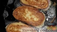 Фото приготовления рецепта: Бутерброды с ветчиной и сыром, на сковороде - шаг №7