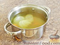 Фото приготовления рецепта: Суп из кабачков с молоком и сметаной - шаг №3