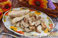 Фото приготовления рецепта: Курица с грибами и портвейном - шаг №13