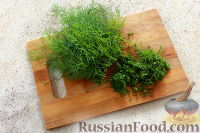 Фото приготовления рецепта: Укропный соус на зиму - шаг №2