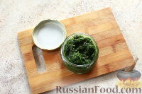Фото приготовления рецепта: Укропный соус на зиму - шаг №7