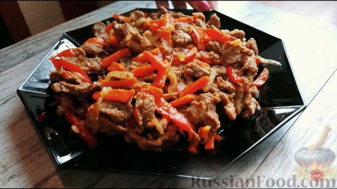 Свинина по-тайски с овощами – кулинарный рецепт