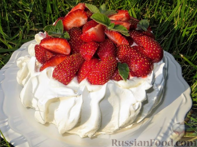 Летний торт Анна Павлова простой рецепт пошаговый