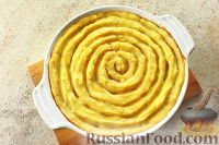 Фото приготовления рецепта: Яблочник (картофельная запеканка) - шаг №13