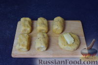Фото приготовления рецепта: Нутовые палочки с сыром - шаг №10