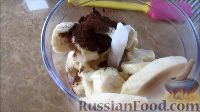 Фото приготовления рецепта: Фруктовое мороженое (клубничное и бананово-шоколадное) - шаг №5