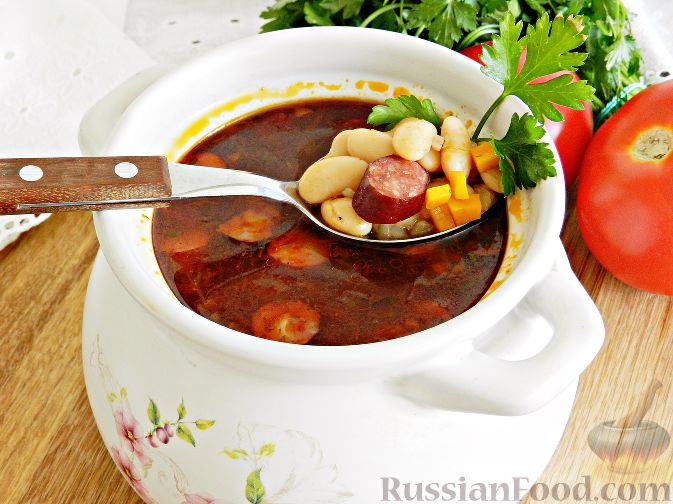 Особенности приготовления фасолевого супа с хересом