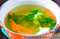 Фото приготовления рецепта: Суп-пюре из брокколи и овсянки - шаг №5