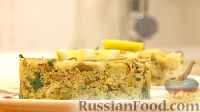 Фото к рецепту: Кус-кус с грибами и кабачком