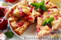 Фото к рецепту: Пирог с яблоками и сливами