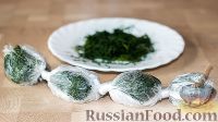 Фото к рецепту: Удобный способ заморозки зелени