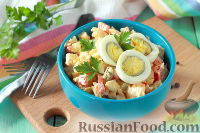 Фото к рецепту: Картофельный салат с сельдереем