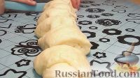 Фото приготовления рецепта: Сахарные булочки из дрожжевого теста (5 способов формирования булочек) - шаг №24