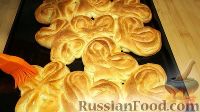 Фото приготовления рецепта: Сахарные булочки из дрожжевого теста (5 способов формирования булочек) - шаг №28