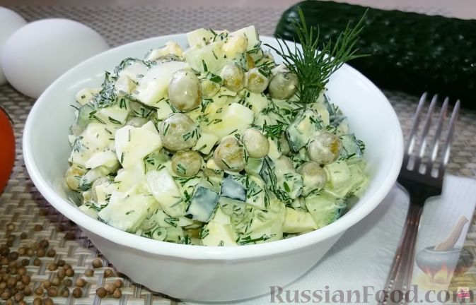 Салат из огурцов (более рецептов с фото) - рецепты с фотографиями на Поварёуральские-газоны.рф