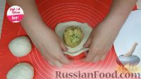 Фото приготовления рецепта: Лепёшки с картошкой (в духовке) - шаг №9