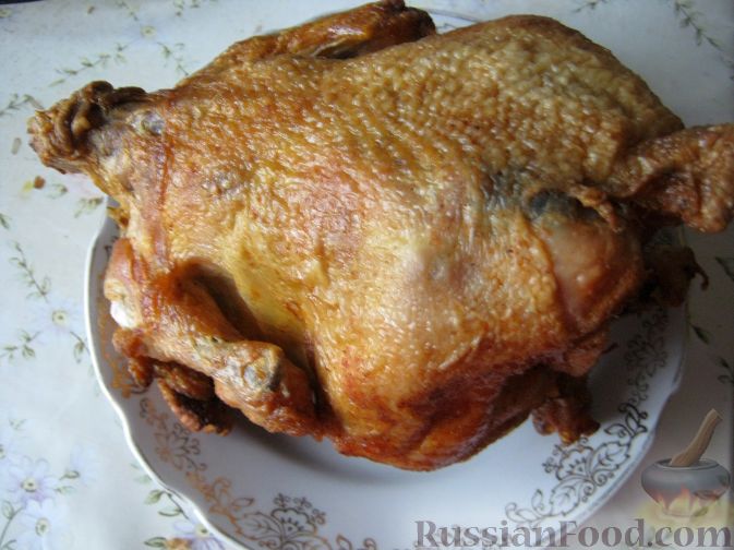 Рецепт Курица, запеченная в фольге